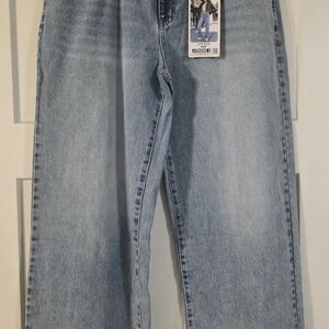 Rewash- Light Wash Low Baggy Rise Women’s Jeans